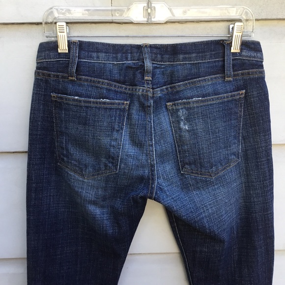 Current Elliott The Roller destroyed hoodlum jeans - Picture 5 of 8